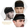 thumbnail image 2 of Sports Sweat Bandana Bandanas for Men Headbands Hair Exercise Sweatbands Mens Workout Running Male Fitness, 2 of 6