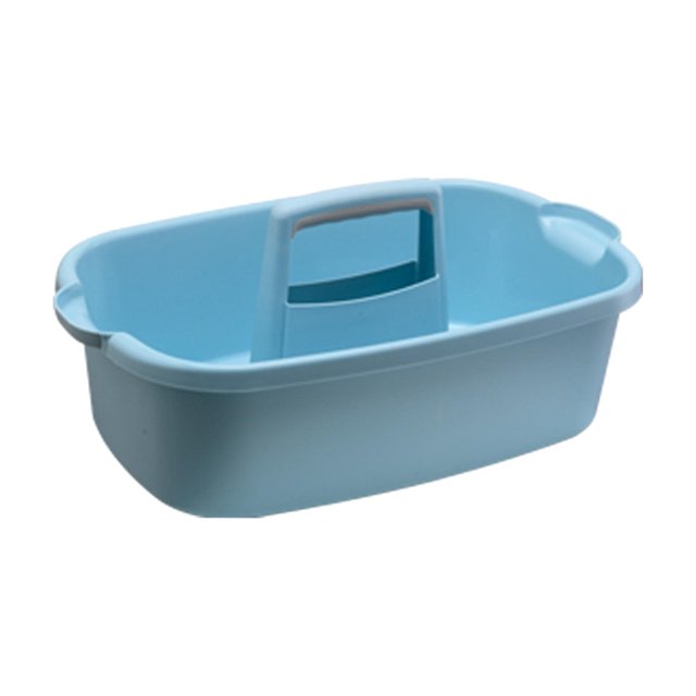 Caddy Storage Organizer Tote Con Asa Cesta De Baño De Gran Capacidad Para Dormitorio Azul Sunnimix Bolso para carrito de ducha