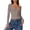 Khaki, variant on Women's Casual Solid V Neck Long Sleeve T Shirt Top Slim Fit Basic Tee for Daily Wear Multiple Colors Available, Size S-XL