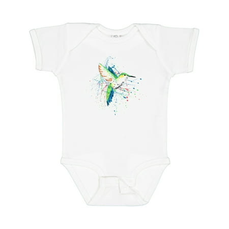 

Inktastic Hummingbird Paint Splatter Gift Baby Boy or Baby Girl Bodysuit