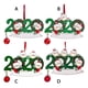 thumbnail image 4 of Matsuzay 2020 Venta caliente regalo de decoración de Navidad colgantes colgantes personalizados pandemia-fiesta social distanciamiento ornamento de Santa Kits de decoración para fiestas 3# Matsuzay HA000683-03B, 4 of 6
