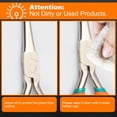 thumbnail image 7 of SPEEDWOX 5.5 Inches Hose Grip Pliers Ring Nose Pliers O-Shape Pliers Spark Plug Removal Pliers Cable Clamp Removal Tool for Auto Vehicle Maintenance Hand Tool Accessory, 7 of 7