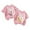 Hot Pink, variant on Eltusu Girls Cotton T-Shirts, Short Sleeve Two Pieces Graphic Pullover Summer Tops Pink Size 1-12 T