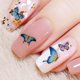 thumbnail image 2 of Pegatinas autoadhesivas para manualidades, mariposas, impermeables, bonito adorno de piel (D) Likrtyny Libre de BPA, 2 of 9