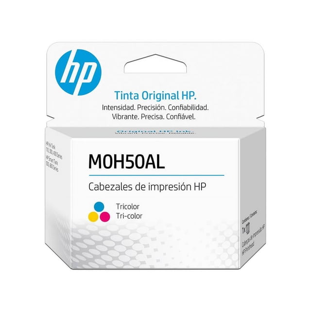 Cabezal de impresión HP GT Tricolor, Modelo: M0H50AL. HP M0H50AL