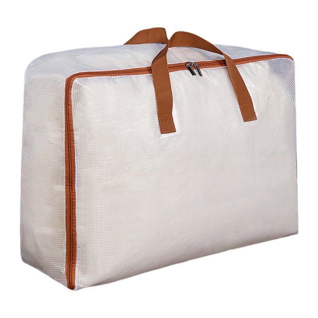 Primegos Storage Bag with Reinforced Handle 75kg Load-capacity Waterproof Foldable Quilt Blanket Organizer
