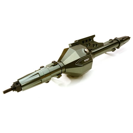 Billet Axle - Integy RC Toy Model Hop-ups C26793GUN Billet Machined T8 Complete Rear Axle Assembly for Axial 1/10 Wraith Rock Racer