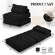 thumbnail image 2 of Sofá cama plegable HABUTWAY, convertible, negro, 2 of 7
