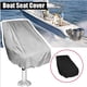 thumbnail image 4 of Greeniant Funda de poliéster para asiento de barco, portátil, plegable, reutilizable, lavable, cuerda elástica desmontable, barcos de pesca, funda Deportes acuáticos Negro Greeniant OD025070-03, 4 of 6