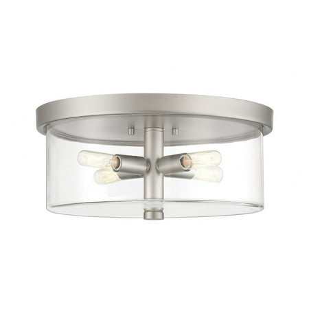 

Craftmade Lighting - Hailie - 4 Light Flush Mount In Transitional Style-6.5