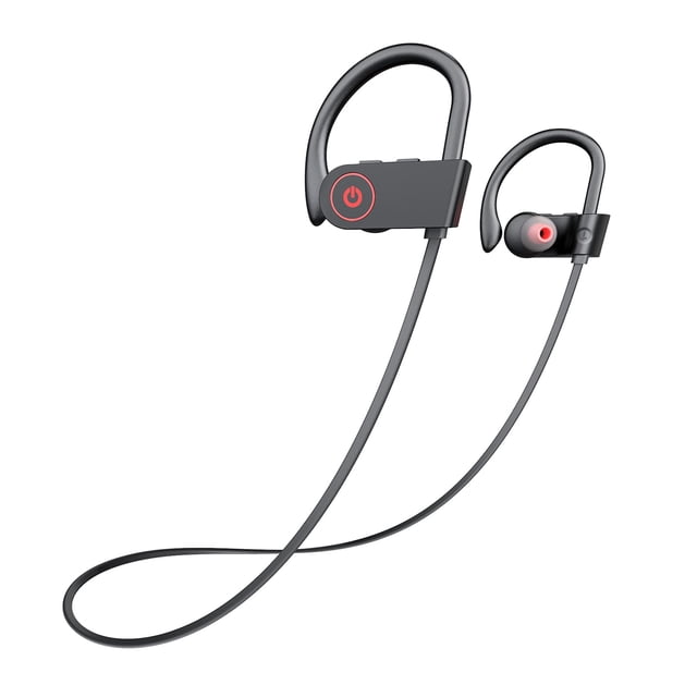 Auriculares Bluetooth, Auriculares Inalámbricos IPX7 Auriculares Deportivos Impermeables con Micrófono HD Estéreo Auriculares Internos a Prueba de Sudor Gimnasio Correr Entrenamiento Batería de 8 Hora