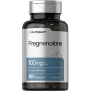 Pregnenolone 100 mg | 180 Capsules | by Horbaach
