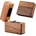 thumbnail image 1 of Wooden Ring Box For Proposal,wedding Engagement Ring Boxes Portable Small Slim Wooden Ring Box For Wedding Ceremony Ring Bearer Box(small, Black Walnu, 1 of 5