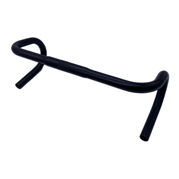Fixed Gear 420mm Aluminum Alloy Racing Handlebar Mountain Bike Black
