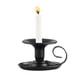 thumbnail image 4 of Moyic Candeleros decorativos de 2 piezas con mango para un ambiente encantador Candelero de metal Decoración del hogar Negro, 4 of 6
