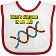 thumbnail image 3 of Inktastic Awesome Dna Boys or Girls Baby Bib, 3 of 4