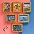 thumbnail image 4 of Van Gogh Inspired 3D Textured Refrigerator Magnets - Home Decor Set, 4 of 8