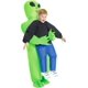 thumbnail image 1 of Disfraz de alienígena inflable verde, disfraces inflables para niños, disfraces de Halloween para niños, niños y niñas, 1 of 5