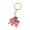 Pink, variant on Adorable Elephant Keychain Holding Celebration Flag Elegant Gift For Friend