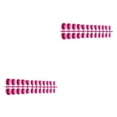 thumbnail image 1 of Jumpingount 24 piezas de uñas prensadas sólidas en forma cuadrada de longitud media DIY elegantes uñas de personalidad que no destiñen para veinte 2Conjunto, 1 of 6