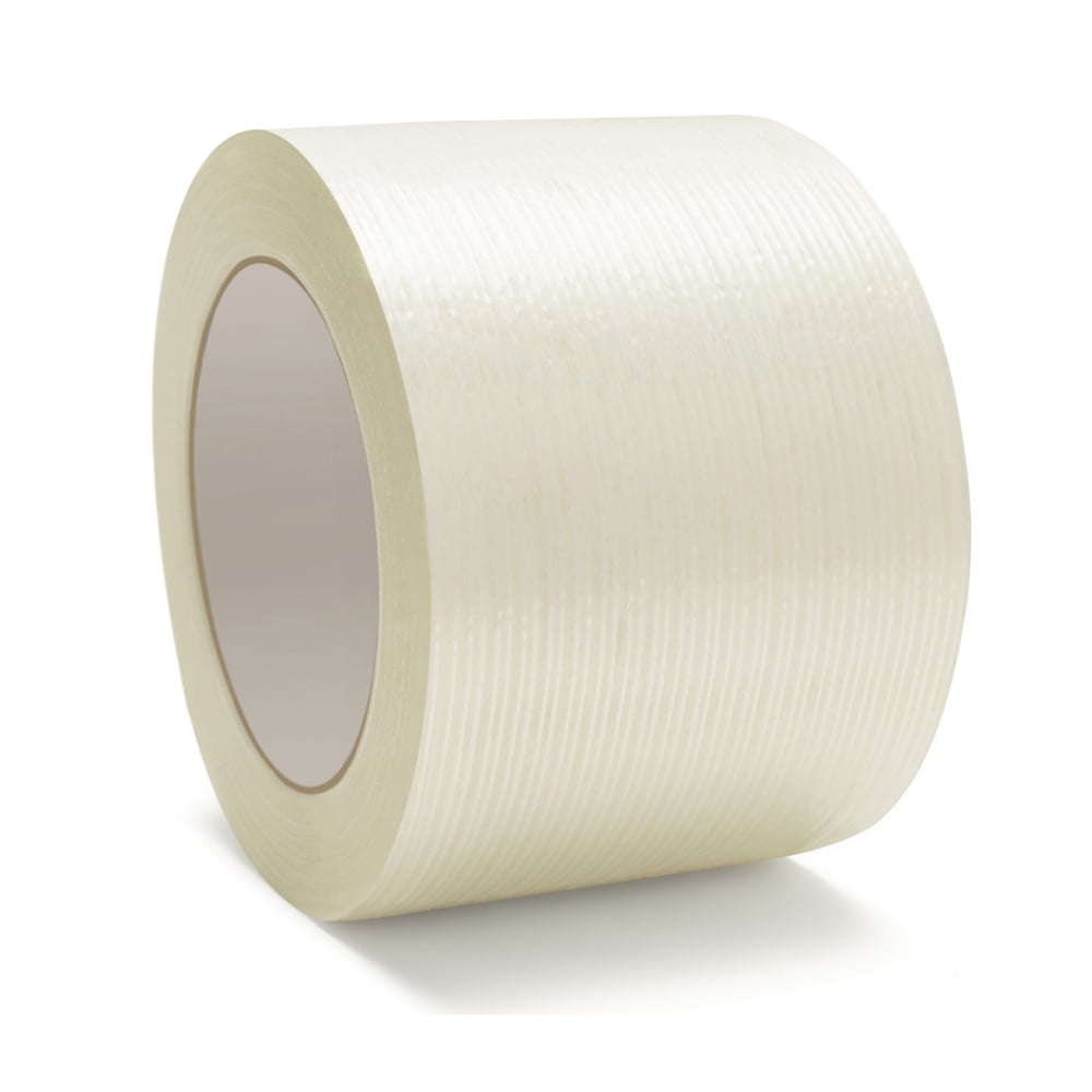 Filament Tape Fiberglass Reinforced 4.0 Mil Thick Economy 3 Inch x 60