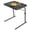 Black, variant on TV Tray Table, Max Folding TV Dinner Tray w/6 Height & 3 Tilt Angle, Adjustable TV Trays for Eating on Couch, Large Size Foldable Couch Laptop Table, Black, 16.9 x 22 x 29.1inch, 110lbs