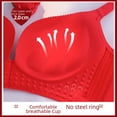 thumbnail image 3 of Conjunto de ropa interior de concubina imperial grande, roja y dorada, con pecho pequeño fruncido para mujer, conjunto de sujetador de boda para novia de pato mandarín Benmingnian, 3 of 4