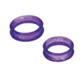 thumbnail image 1 of Heritage Shear Finger Thumb Rubber Ring Sets Comfort and Control Grooming Tool (Purple Sparkle), 1 of 1