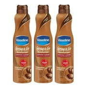 Vaseline Spray & Go Moisturizer, Cocoa Radiant, 6.5 oz (Cocoa 3 Pack)