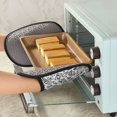 thumbnail image 6 of Naloa winter Ski Element Silicone Pot Holders, Oven Mitts Heat Resistant Hot Pads, Non Slip Pot Holder for Kitchen Baking and Cooking 9.4 x 7.5 Inches, 6 of 7