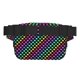 thumbnail image 3 of Fotbe Rainbow Hearts Cangurera Cuadrada con Estampado de Doble Capa, Bolsa de Cintura Ajustable Mini para Hombres y Mujeres, 3 of 9