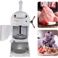 thumbnail image 4 of Commercial Shaved Ice Machine Automatic Snow Cone Maker Electric Ice Shaving Machine Adjustable Thickness Ice Maker for Coffee, Bar, Milk Tea Shop, Hotel, Restaurant, 4 of 7