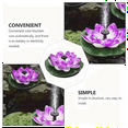 thumbnail image 6 of Solar Fountain Pond Outdoor Bird Bath Fountains Solar Power Floating Garden(), 6 of 6
