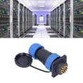 thumbnail image 4 of Domqga M28x1.5mm Thread Aviation Plug Socket 10A Square 4 Hole Instrumentation Connector, 4 of 7