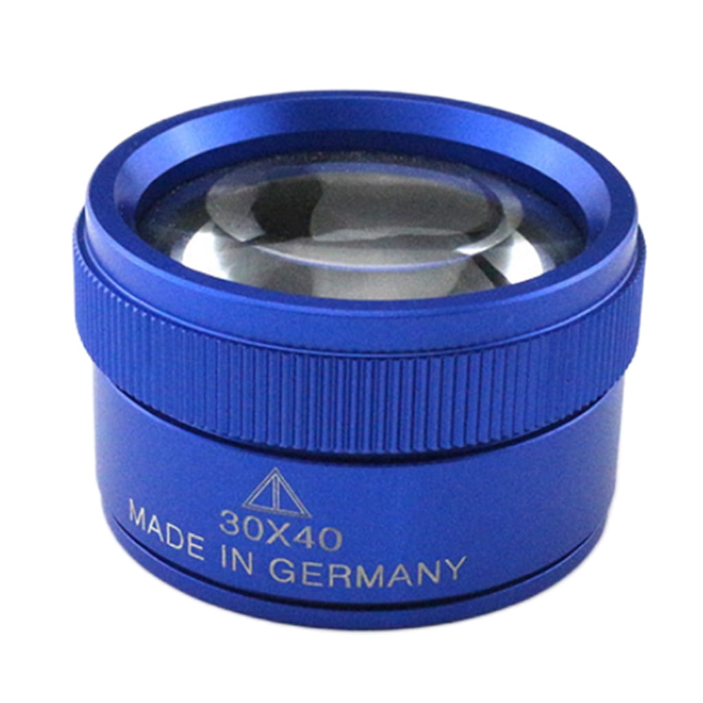 Mini Desk Magnifier Loop Microscope Magnifying Glass Lens for Jeweler