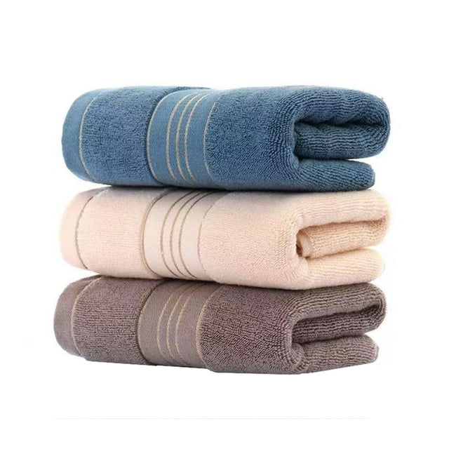 Paquete de 3 toallas de mano Zuorery para baño, 100% algodón, 33 x 75 cm