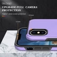 thumbnail image 7 of for iPhone XS Max Case, 360° Rotatable Ring Holder Kickstand Dual Layer Military-Grade Drop Tested Protection Support Car Holder Mount Magnetic Absorbing Bumper Phone Case, Purple, 7 of 7