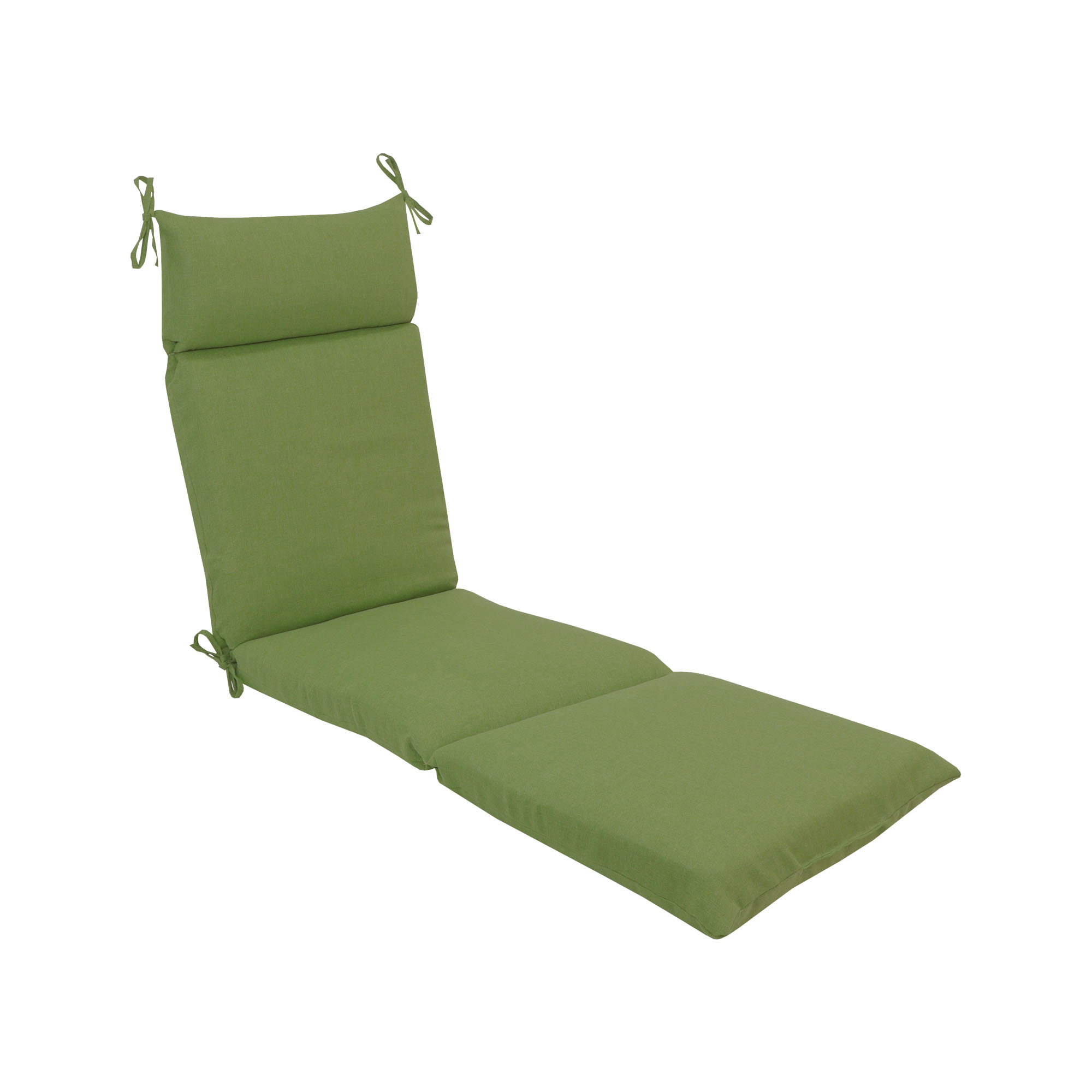 Decor Therapy 72" x 21.5" Green Solid Print Rectangle Chaise Lounge