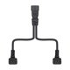 thumbnail image 3 of Cable de alimentación IEC320-C14 macho a 2x IEC320-C13 hembra, cable adaptador de corriente, transmisión estable negra, repuesto de piezas de repuesto Sunnimix Cable de extensión de alimentación, 3 of 6