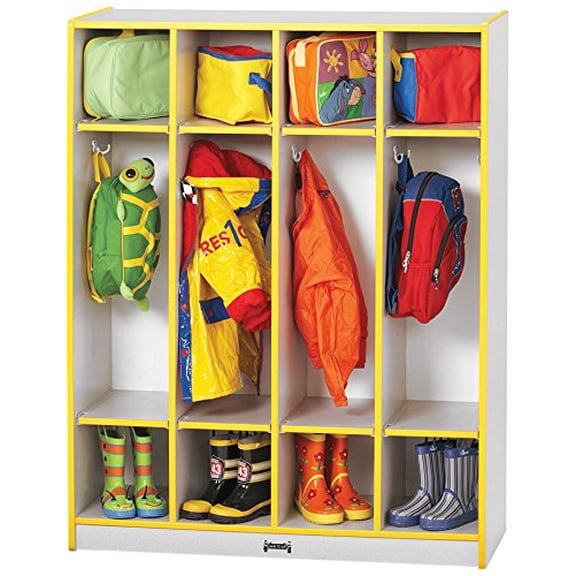4 Section Coat Locker