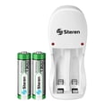 thumbnail image 2 of Cargador de Pilas AA/AAA Steren Nimh con 2 Pilas AA, 2 of 4