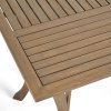 thumbnail image 6 of GDF Studio Baia Outdoor Acacia Wood Rectangular Dining Table Gray, 300 lbs, 6 of 8