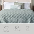 thumbnail image 4 of Better Homes & Gardens Diamond Gauze Quilt, Sage, King, All Ages, 4 of 10