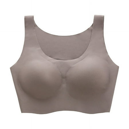 Latex No Steel Rings Nursing Bra Jelly Soft Support Seamless Comfortable Sports Underwear for Women
