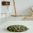 thumbnail image 3 of Animals Round Floor Cushion with Handle, Natural Theme Cartoon Lions Zebras and Giraffes in Style African Wildlife, Decorative Pillow for Living Room & Dorms, 18" Round, Multicolor, by Ambesonne, 3 of 4