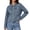 Light Blue, variant on Denim Jacket for Women Button Down Collared Slim Fit Casual Jean Coat Comfy Vacation Chambray Jacket Daily Fall Outfits Black S