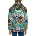 thumbnail image 4 of Cuphead Teenager Hoodies Shirt Zipper Sweatshirts Hooded Hoody Clothes Coat For Boys Girls, 4 of 7