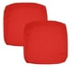 thumbnail image 1 of Funda de cojín para patio FLYMEI, impermeable, 2 paquetes de 55 x 50 x 10 cm, color rojo, 1 of 7