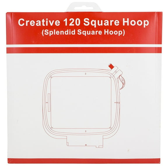 Sew Tech Embroidery Hoop Viking Splendid Square Hoop 120mm x 120mm Hoop