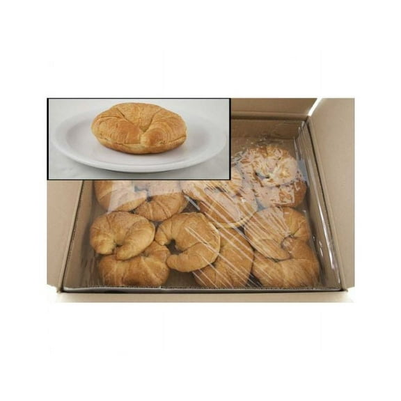 General Mills Pillsbury Baked Curved Sliced Croissant, 3 Ounce - 48 per case.